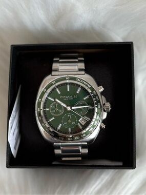 NWT COACH men's watch